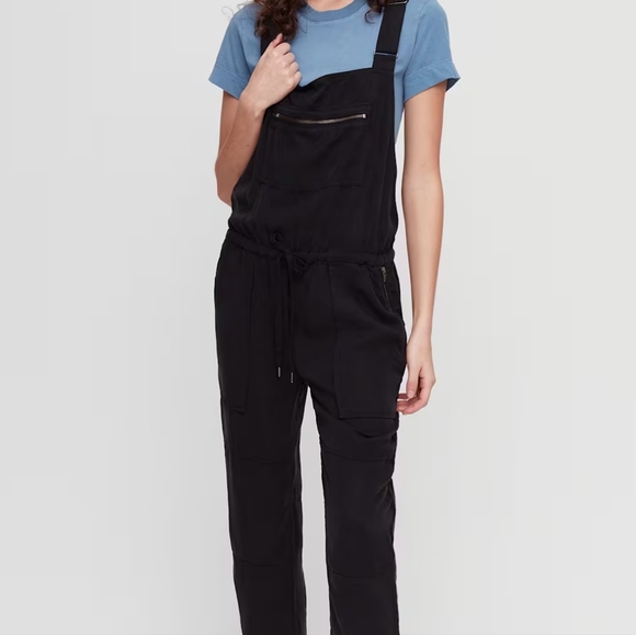 Wilfred Pants - Aritzia Wilfred Free Valletta Cropped twill overalls #85